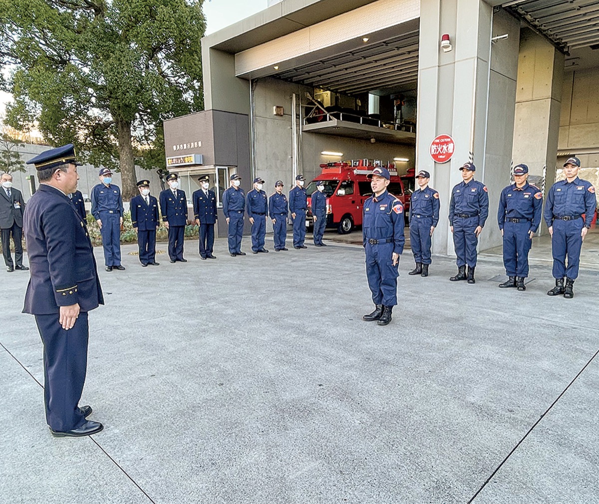 緊急援助隊が被災地へ