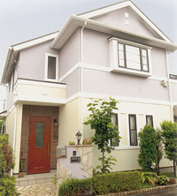 日本ペイントの塗装「ハナコレクション」施工例。希望者はコンテストに参加できるかも？！