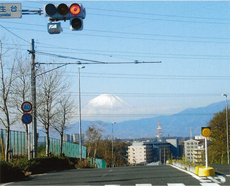 弥生台からの富士山