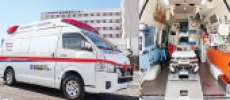導入された救急車型のドクターカー（提供写真）