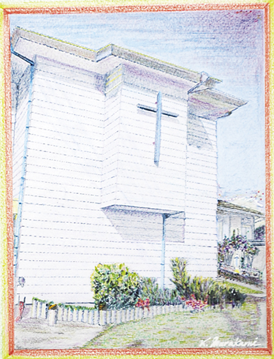 バス停富士塚から立場駅へ