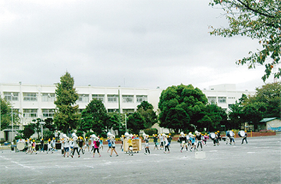 中田の町・マーチングバンドの音に誘われて