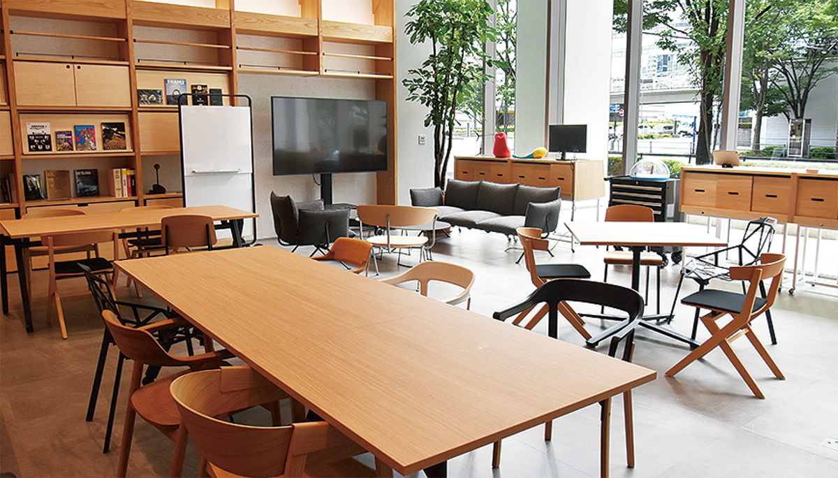 ▲開放的な「クリエイティブファブ」