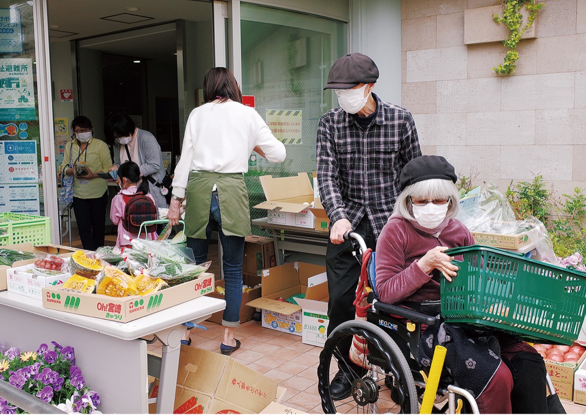 移動販売で買い物支援