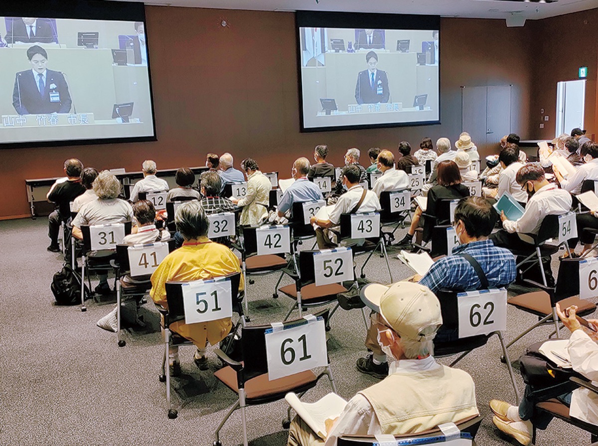 ＩＲ誘致撤回を宣言