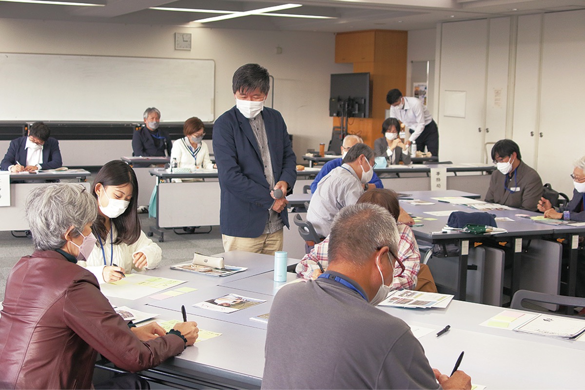 知識や経験を地域に