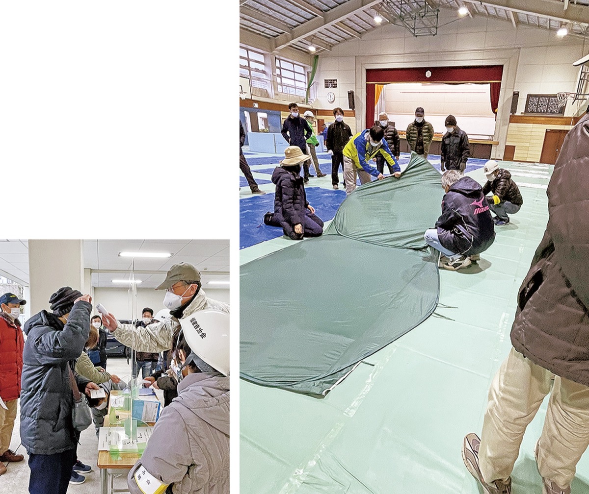 実践的な訓練で意識高め