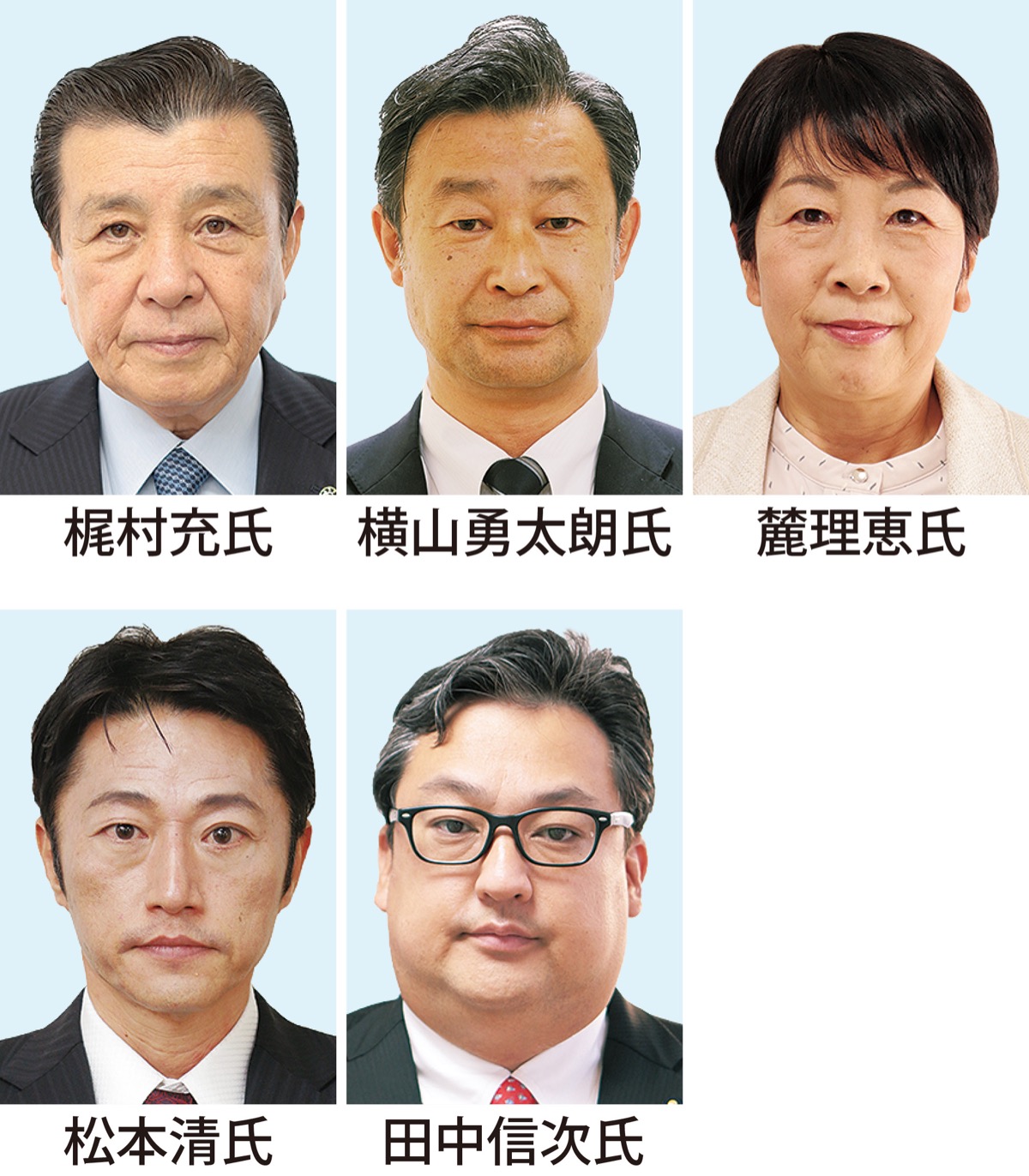 常任委員会など改選
