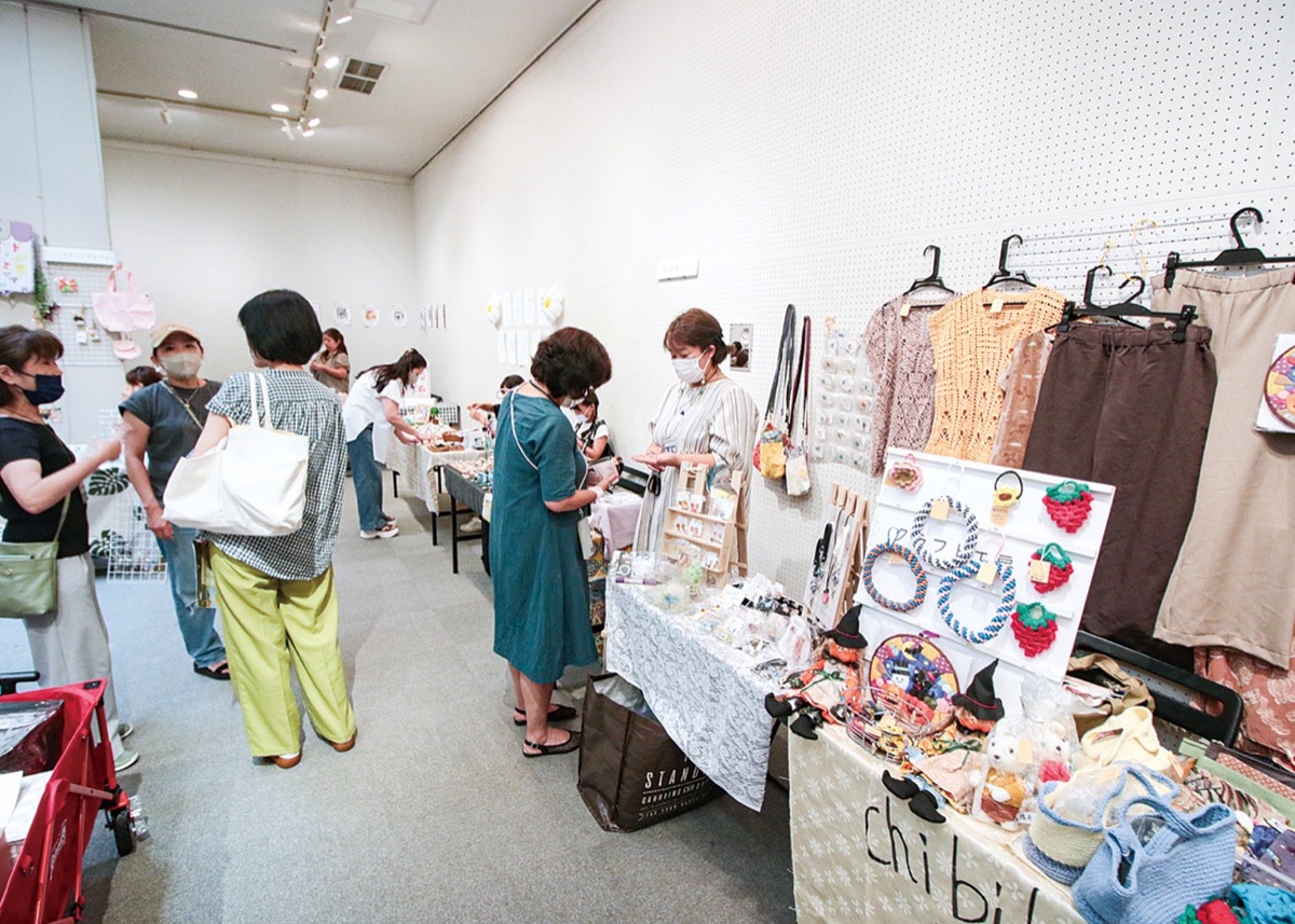 初開催のマルシェも盛況