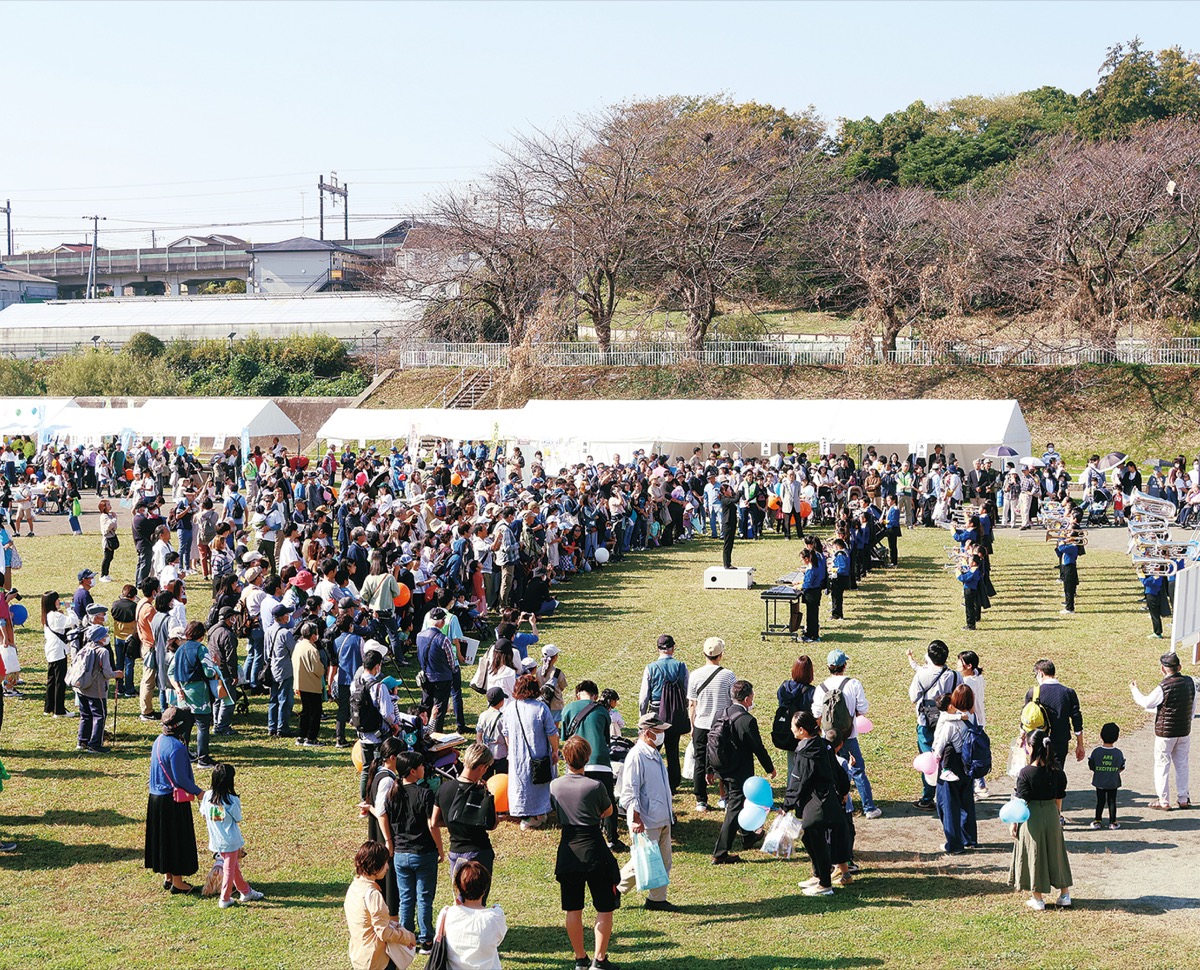 熱気あふれる区民まつり