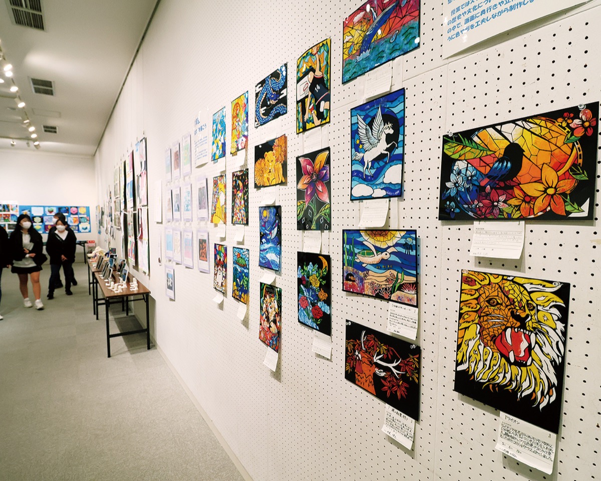 泉区の中学生作品ずらり