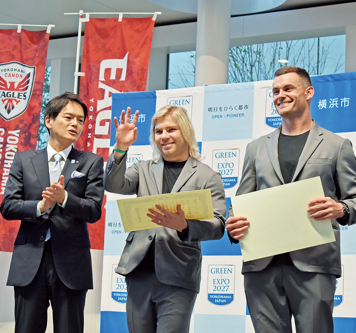 ｢スタジアムで応援を｣