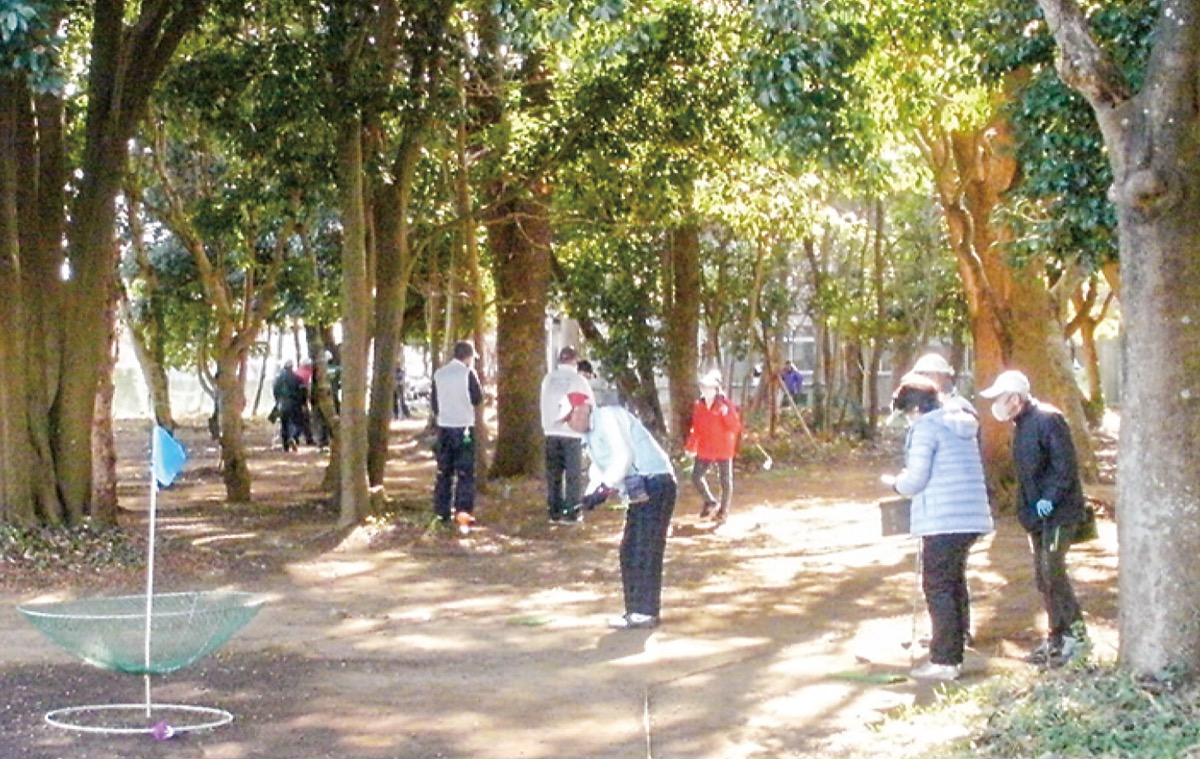 新春を祝い打ち初め