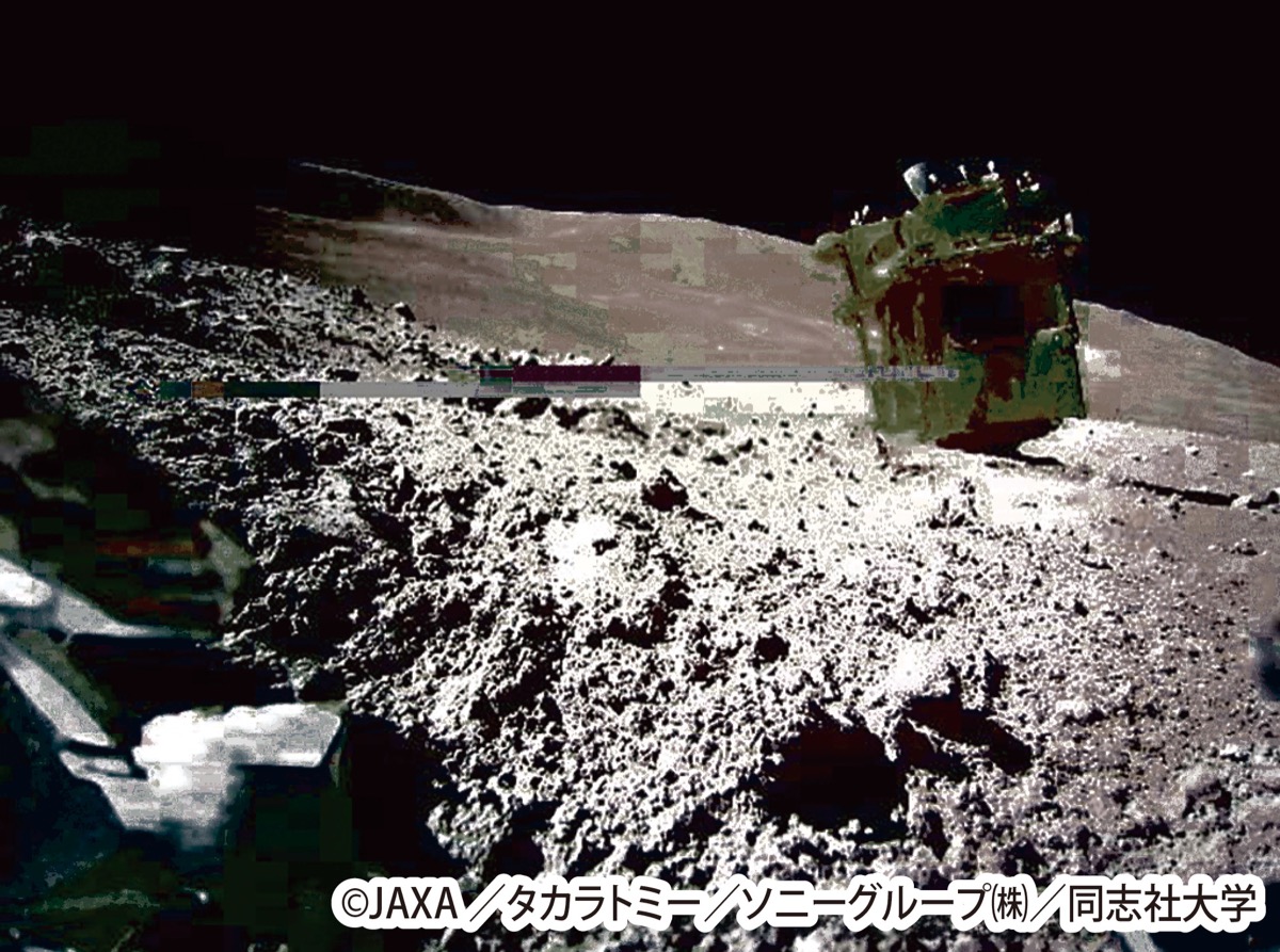 月探査機着陸に貢献