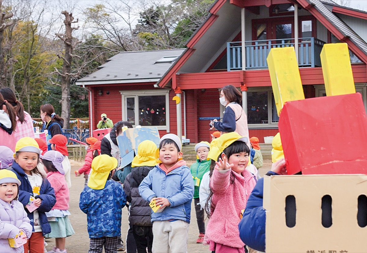 子ども同士で｢鬼は外｣