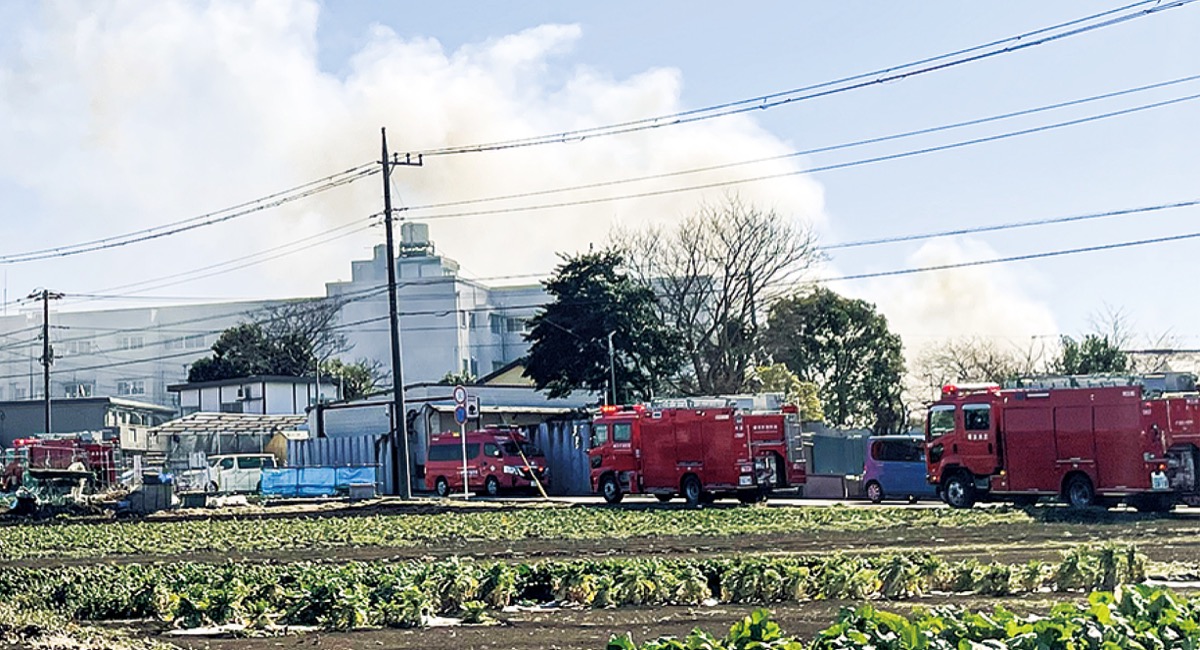 ２日続けて住宅火災