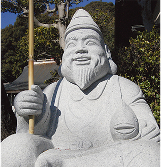 雲林寺の恵比寿像