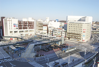 戸塚駅の西口周辺地区