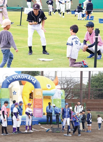 中学生たちも楽しみながらイベントをサポート