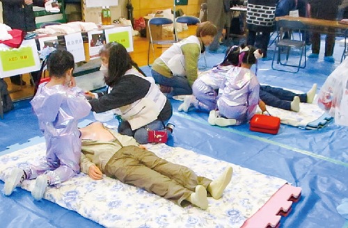 企画に参加する子どもたち