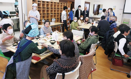 多世代がボランティアに