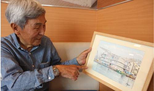 「今はこの辺りに観覧車がある」と北條さん