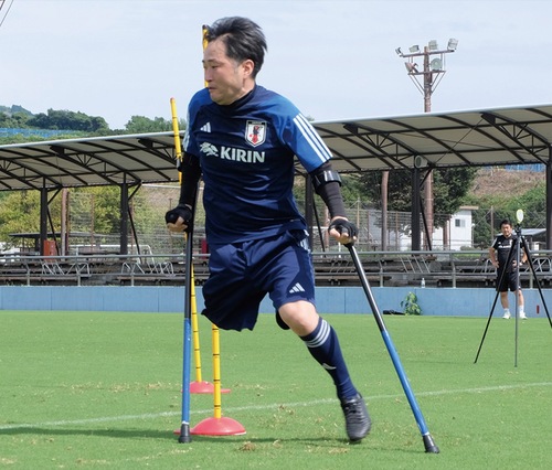 選考会で代表に選ばれた遠藤さん（提供写真©JAFA）