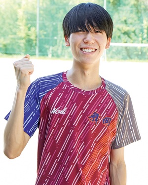 インターハイに出場した舞岡高校の並木さん