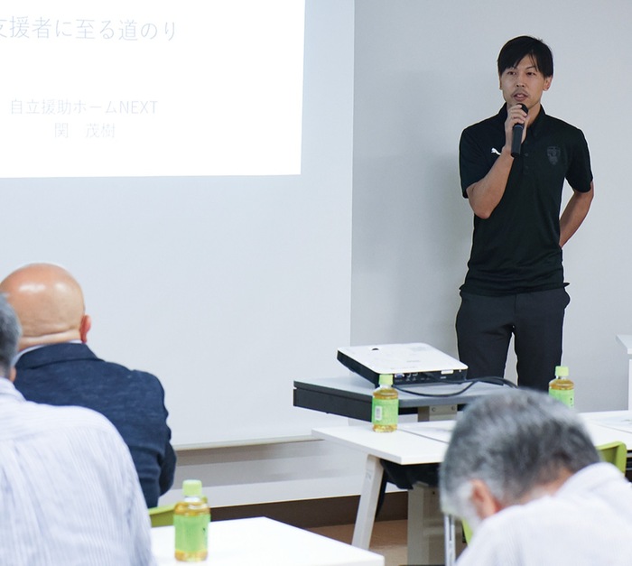 社明運動・泉区集会　｢大切なことを今一度｣　若者支援の関さんが講演
