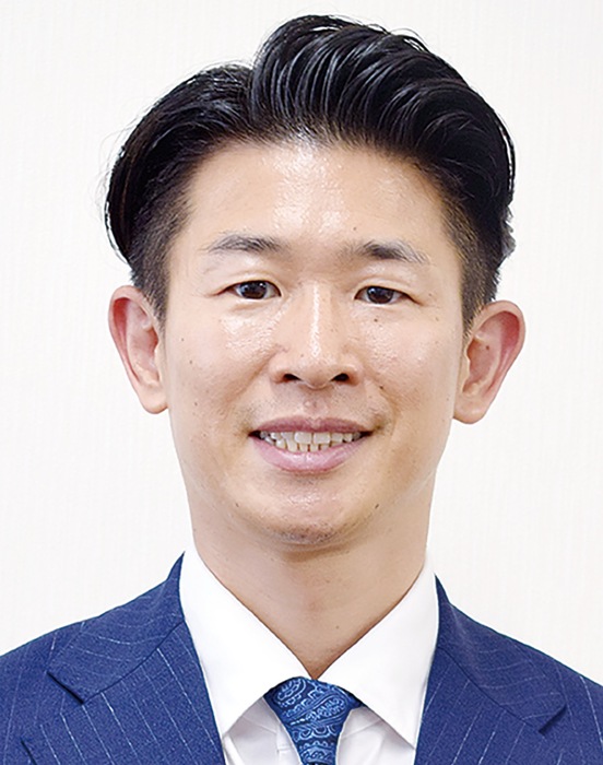 7月1日に横浜ビー・コルセアーズの代表取締役社長に就任した 原 毅人さん 市内在住 38歳
