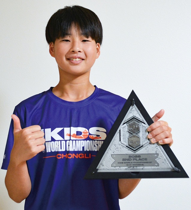 障害物競走（スパルタン）　永井さん（大正中）が世界２位　「来年は優勝目指す｣