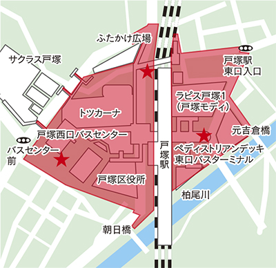 戸塚駅周辺 喫煙禁止地区 に 違反者には00円の罰則も 戸塚区 タウンニュース