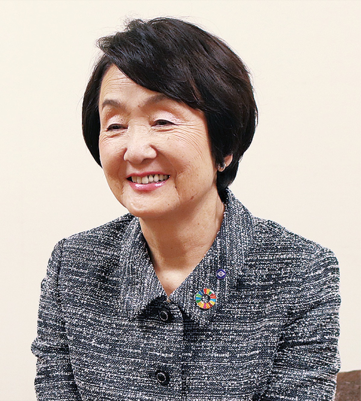 展望を語る林市長