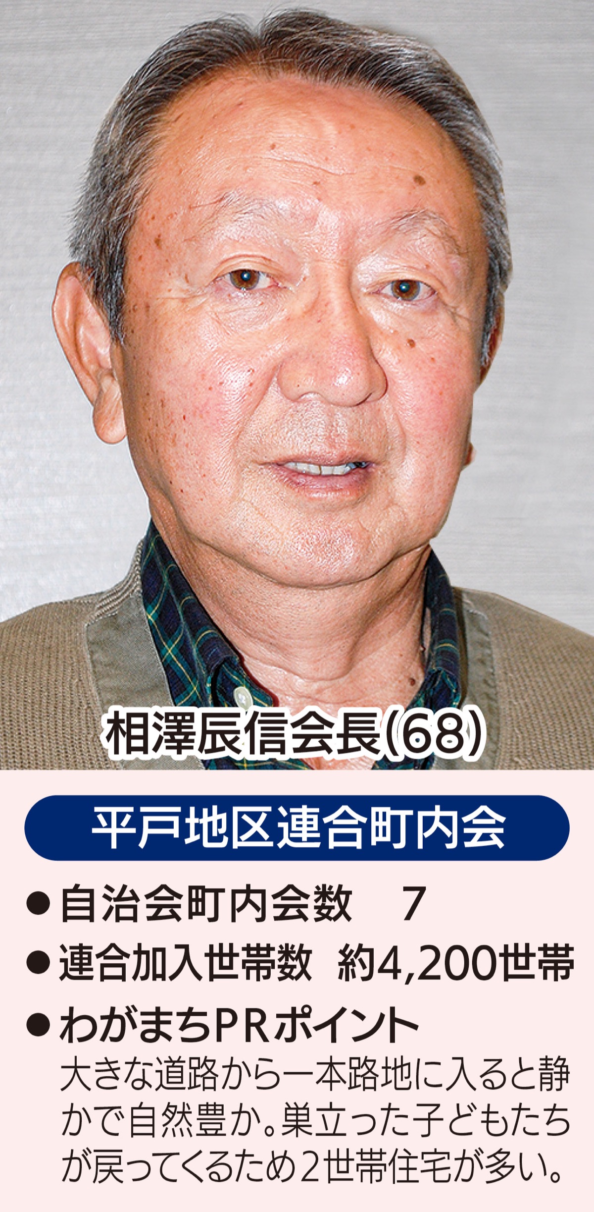 「利便性と自然が融合するまち」