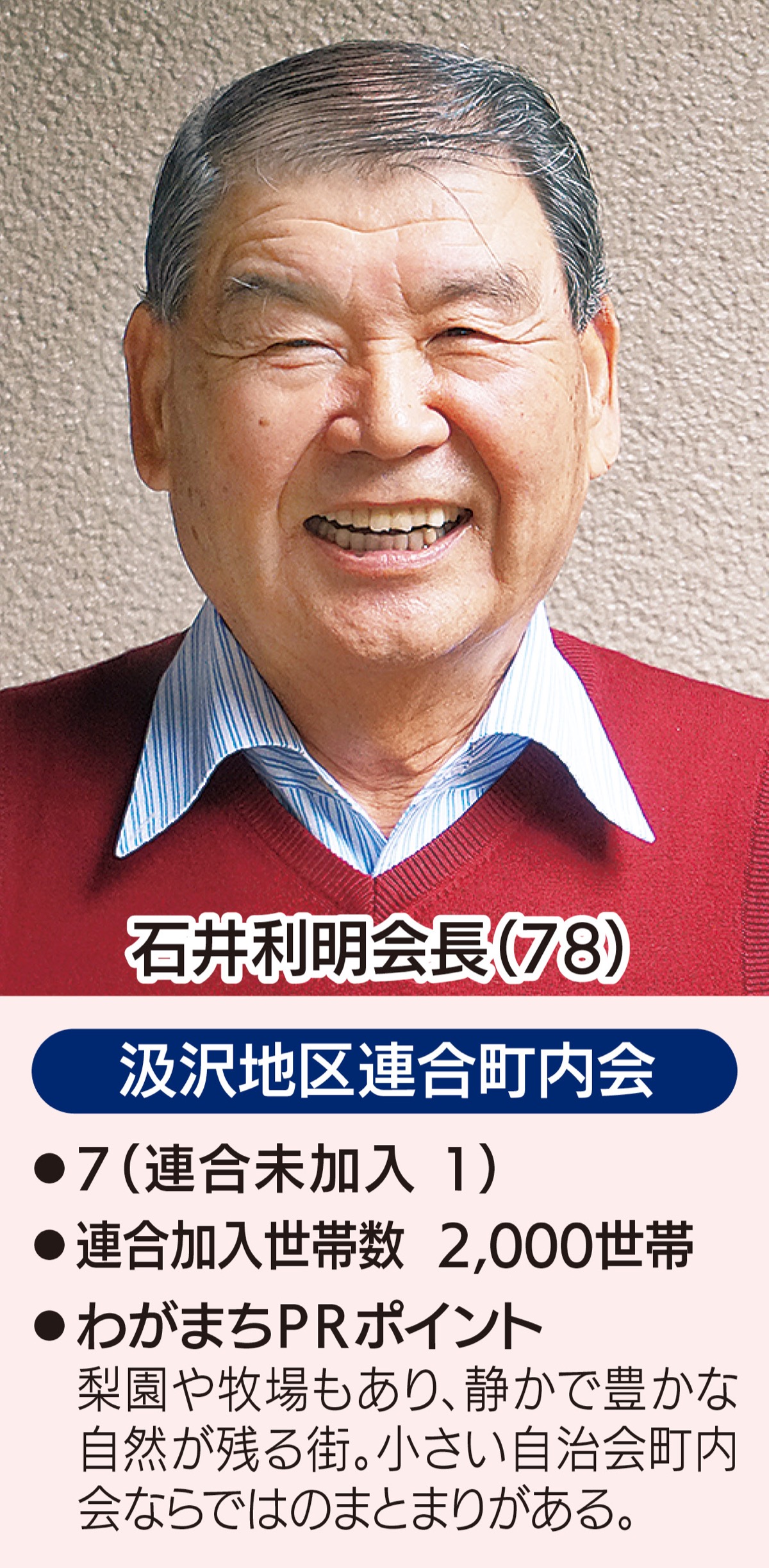 「静かで緑あふれるまち」