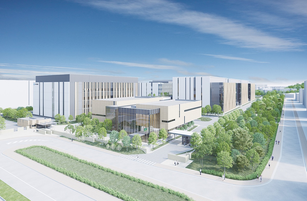 完成予想パース（中外製薬（株）提供）