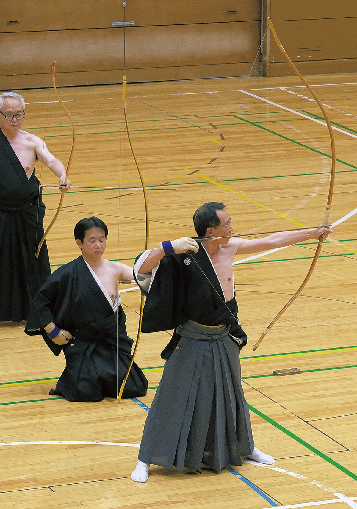 弓道協会による演武