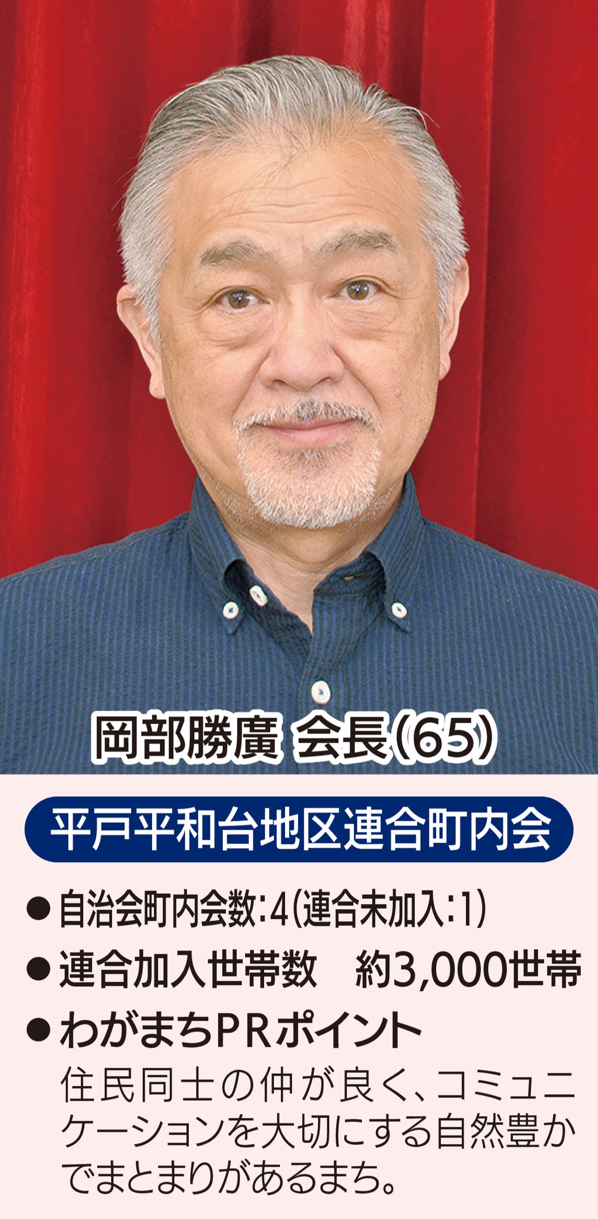 「つながり育む明るい町へ」