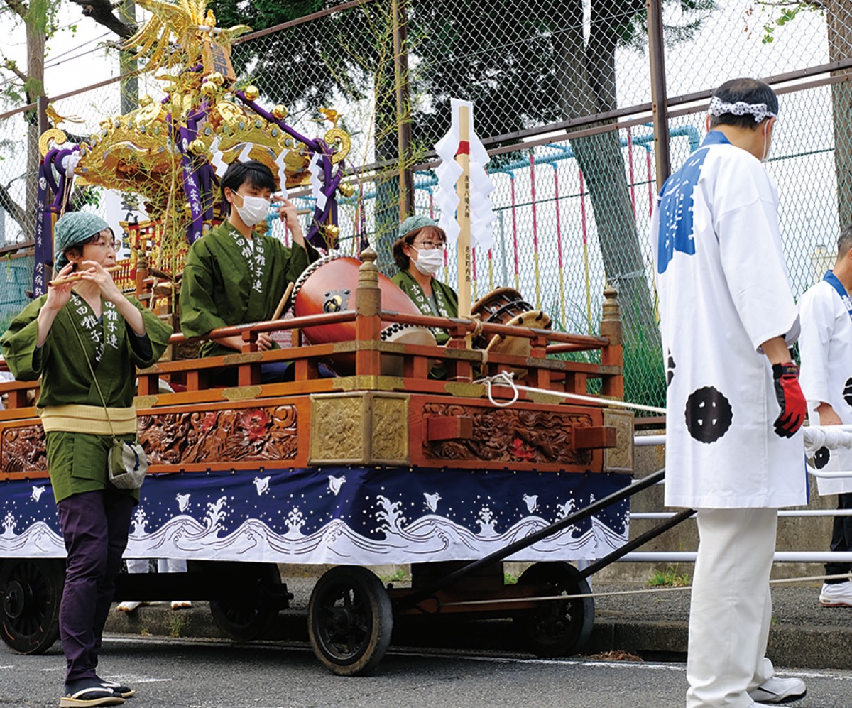 吉田町内会の神輿