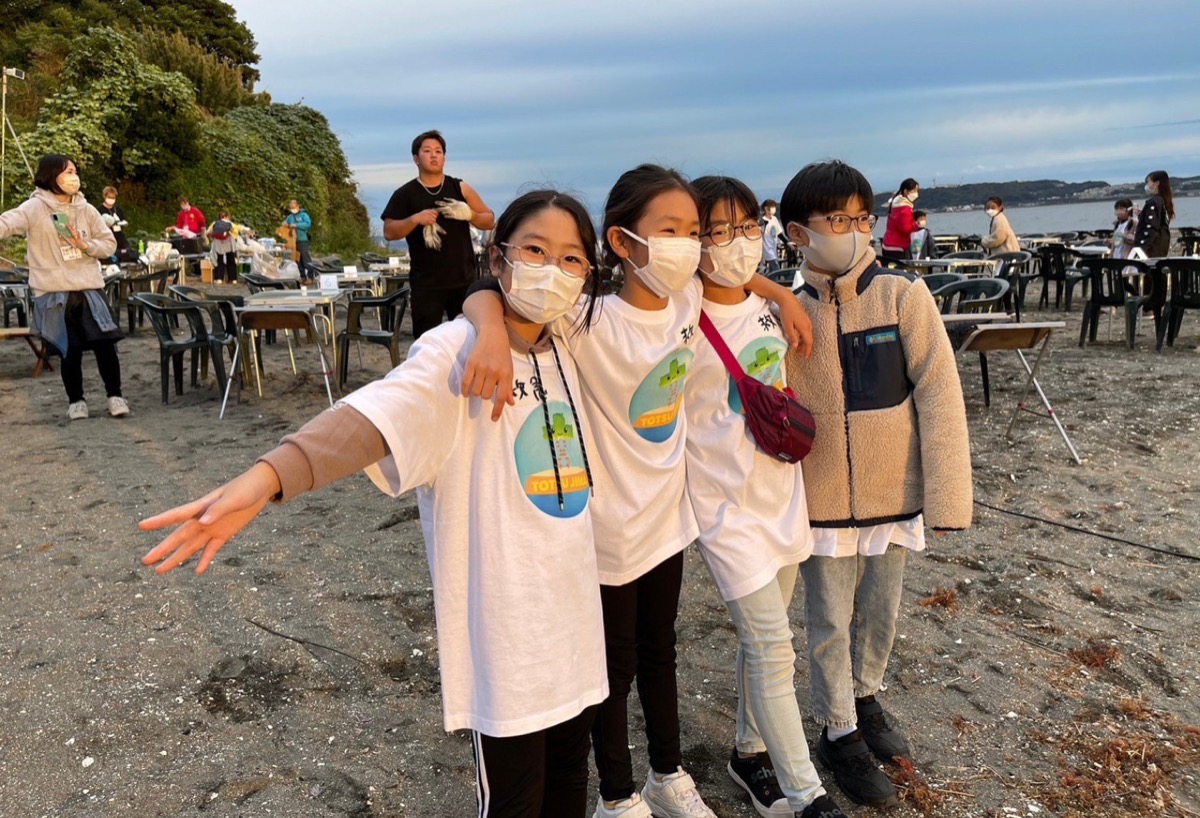 屋台会場での一コマ(同)