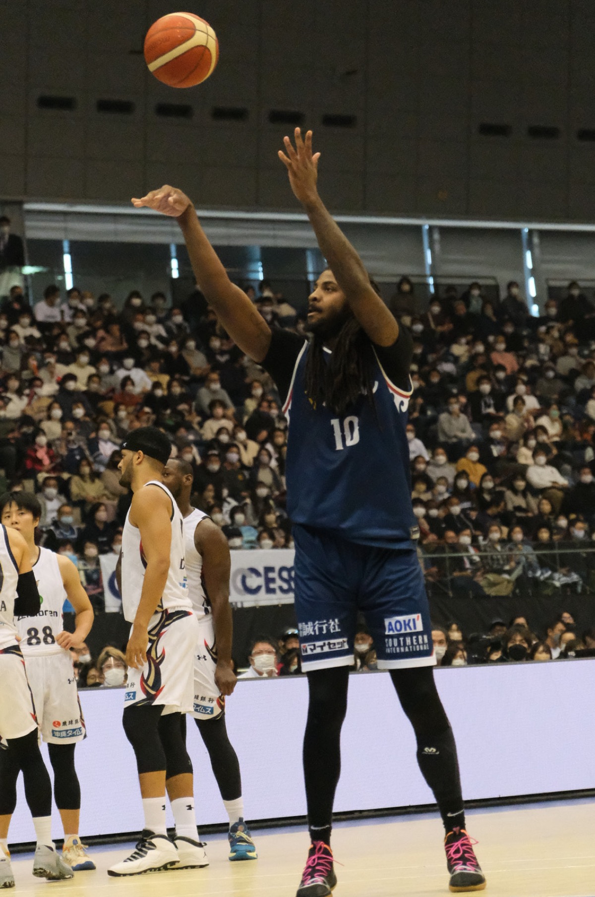 ＭＶＰのジャクソン選手のフリースロー