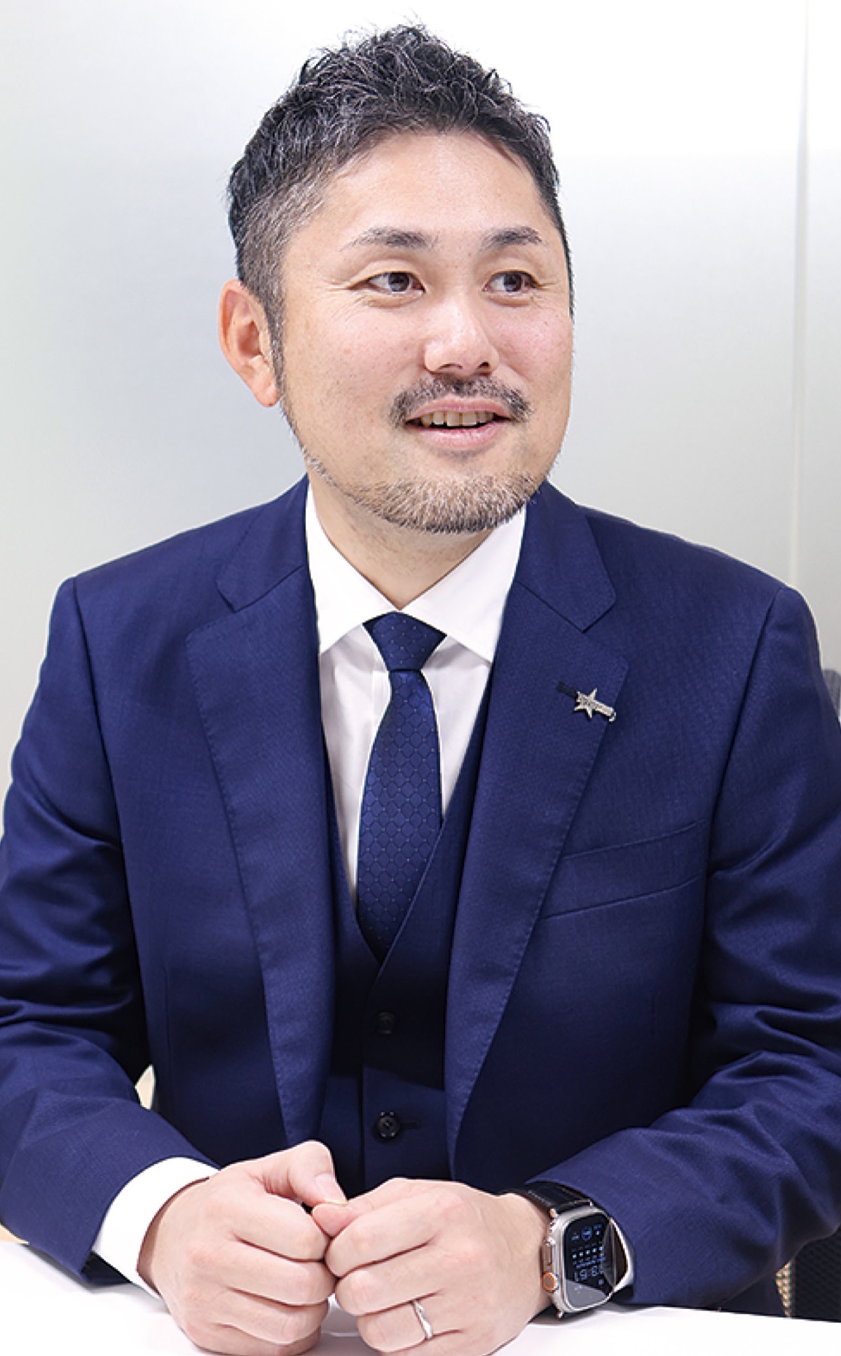 チームの展望を語る萩原さん