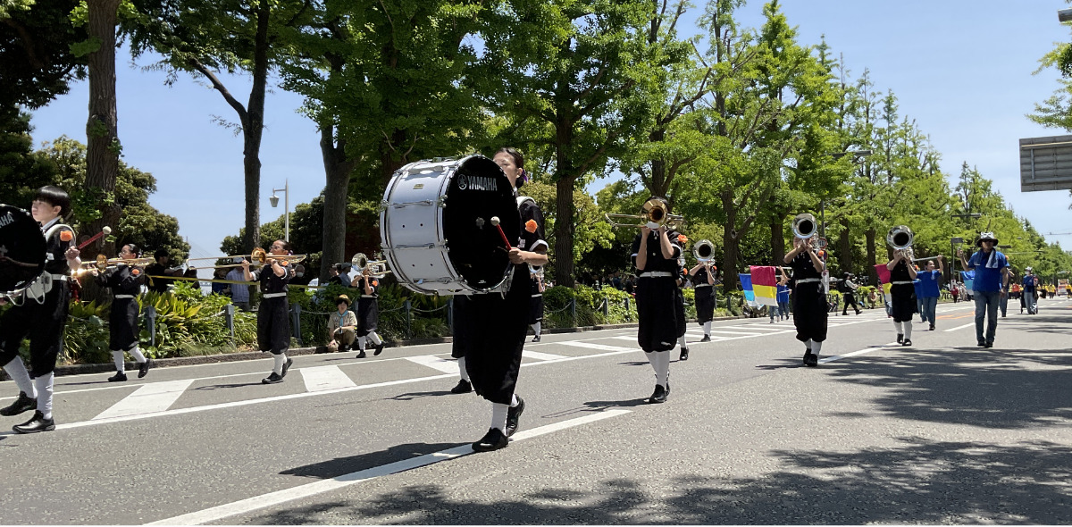 ヨコハマチキージャズ／横浜市ジュニアマーチングバンドBay Wind