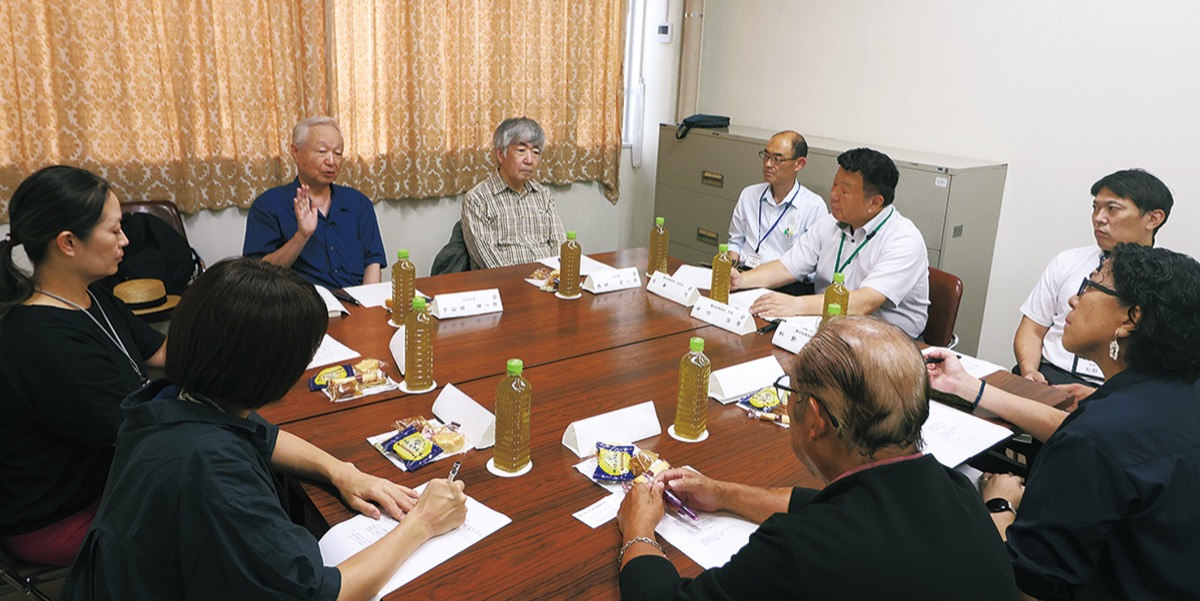 統合に向け関係者が懇親