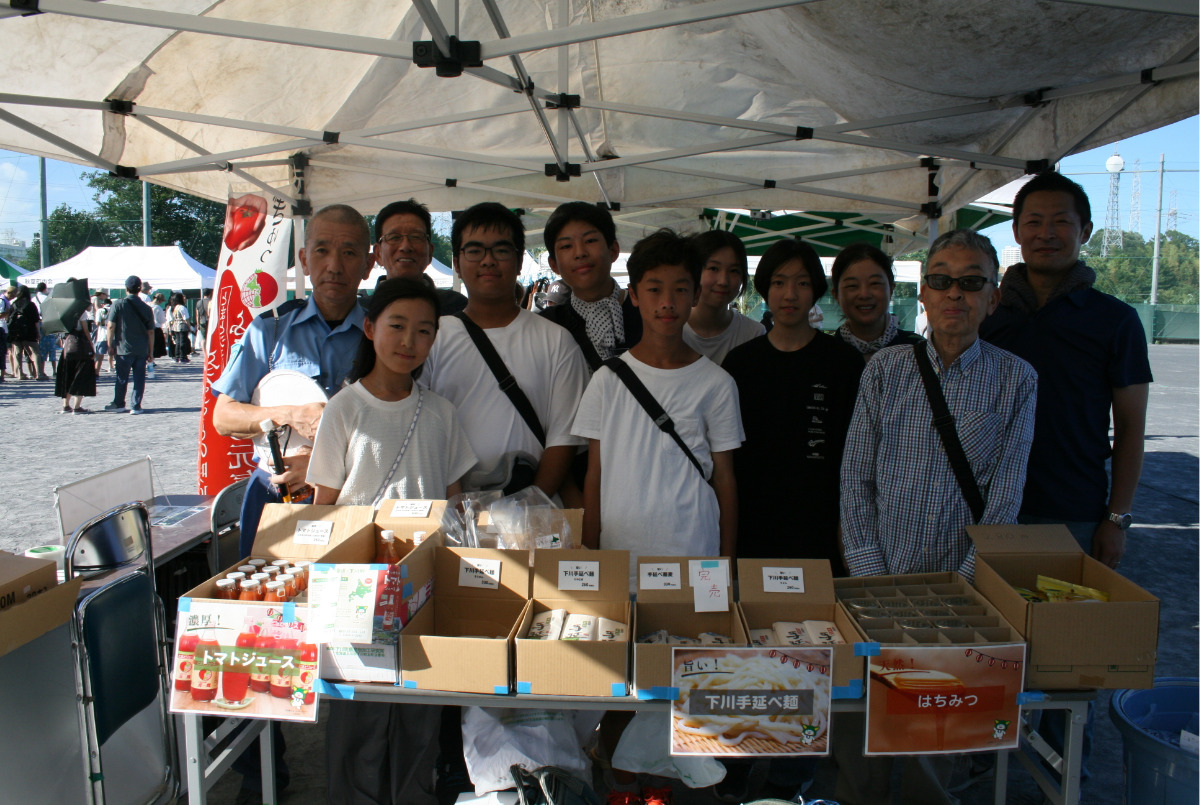 名産品販売ブース初出展
