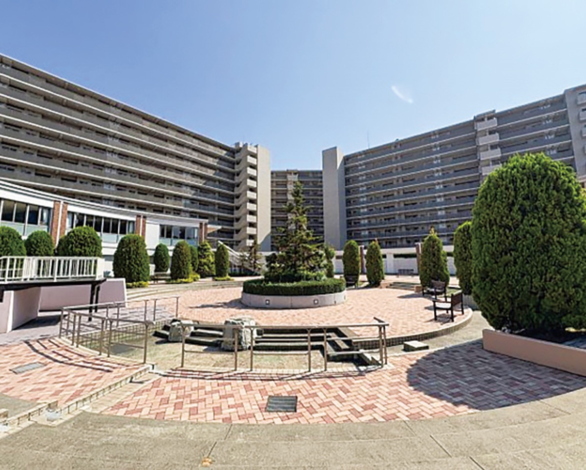 眺望絶佳な高台に住む