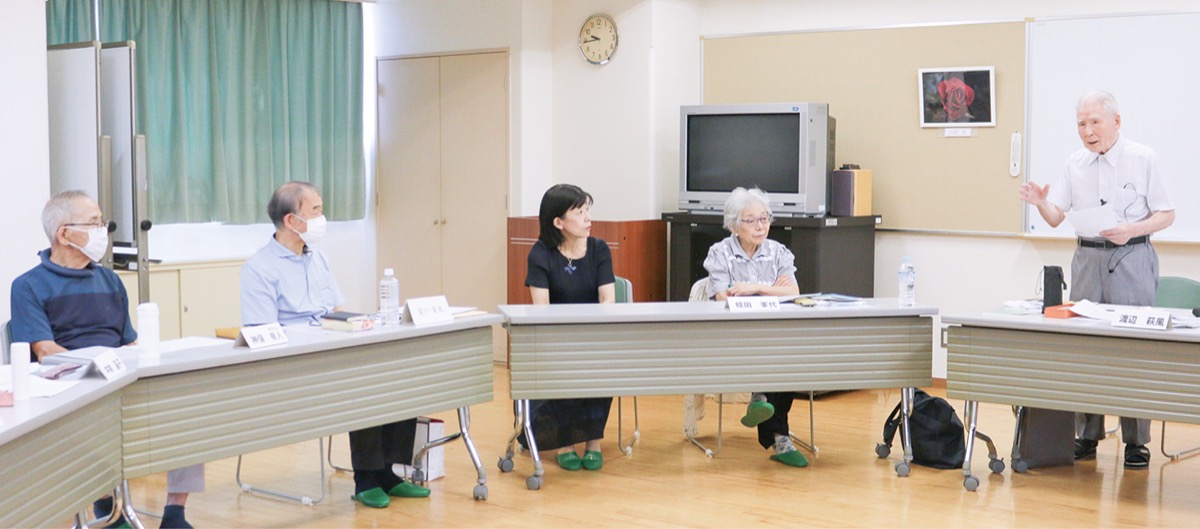 渡辺萩風さん主宰の句会