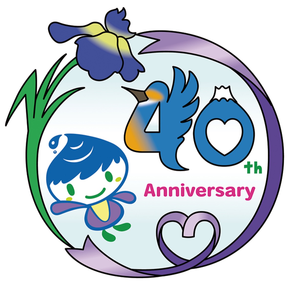 40周年ロゴが完成