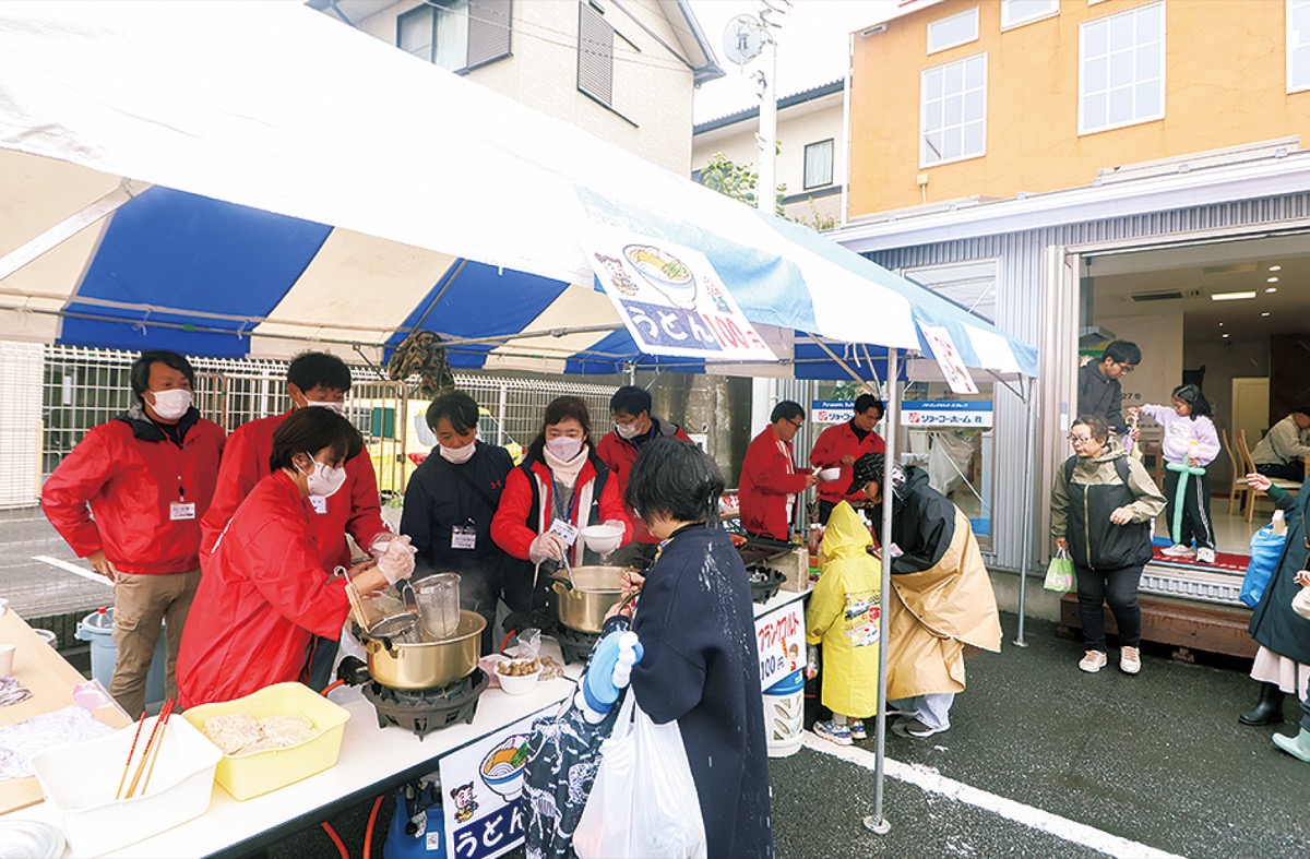 雨にも負けず秋の感謝祭