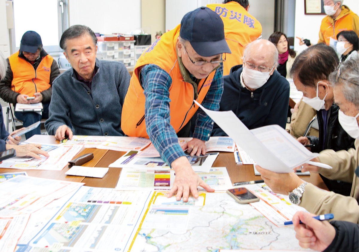 個人の避難計画書を作成